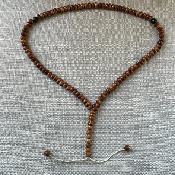 Real Wood Beads Tasbeeh Brown Handmade Prayer Beads Islamic - Picture 4 of 10